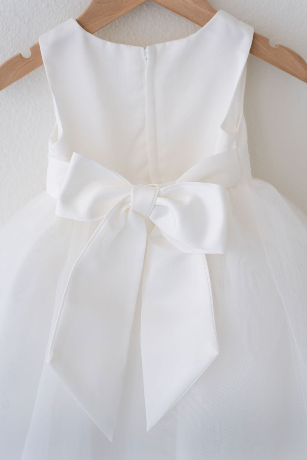 Blissful Beginnings Girls White Formal Dress