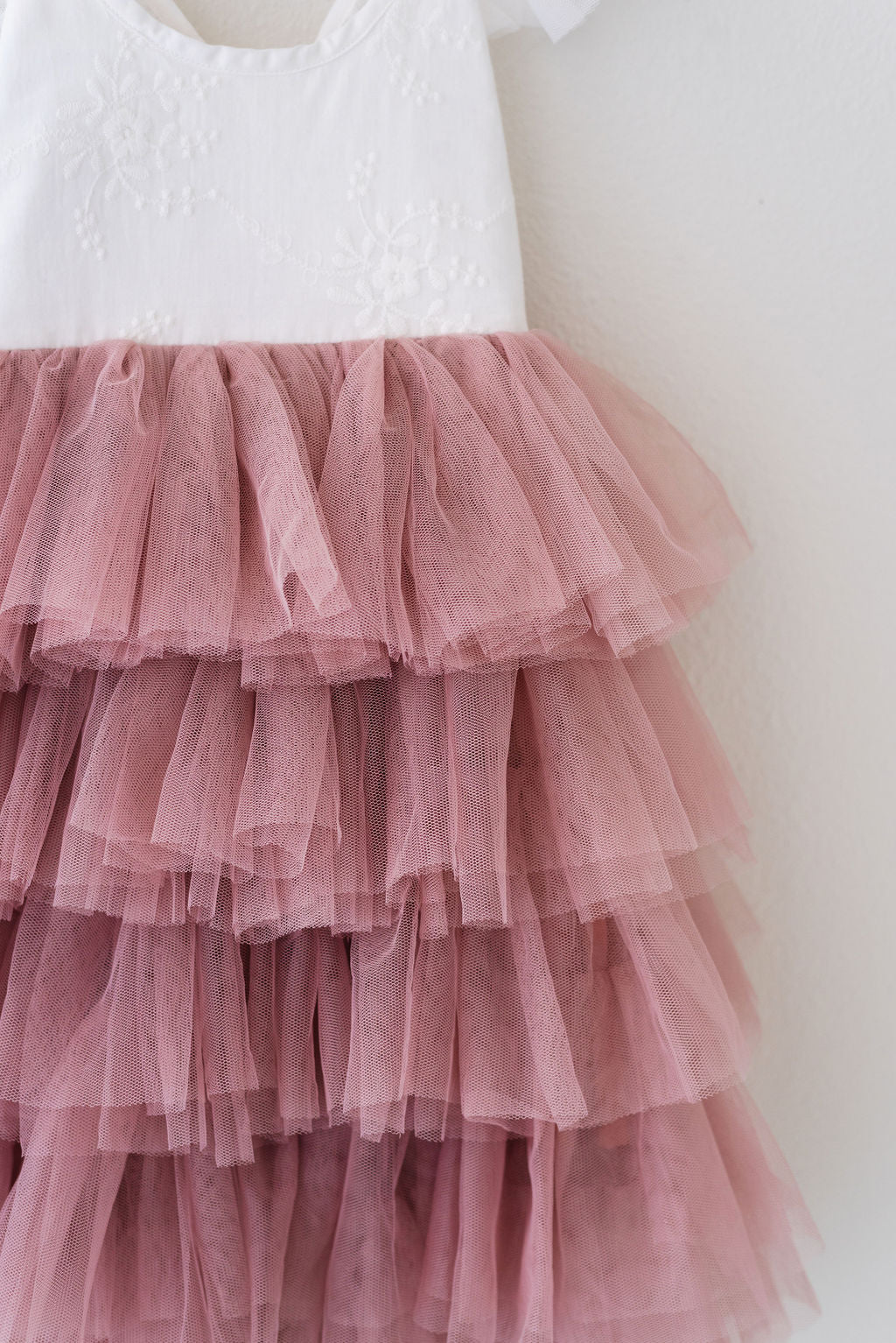 Oh My Goodness Girls Dusty Rose Dress