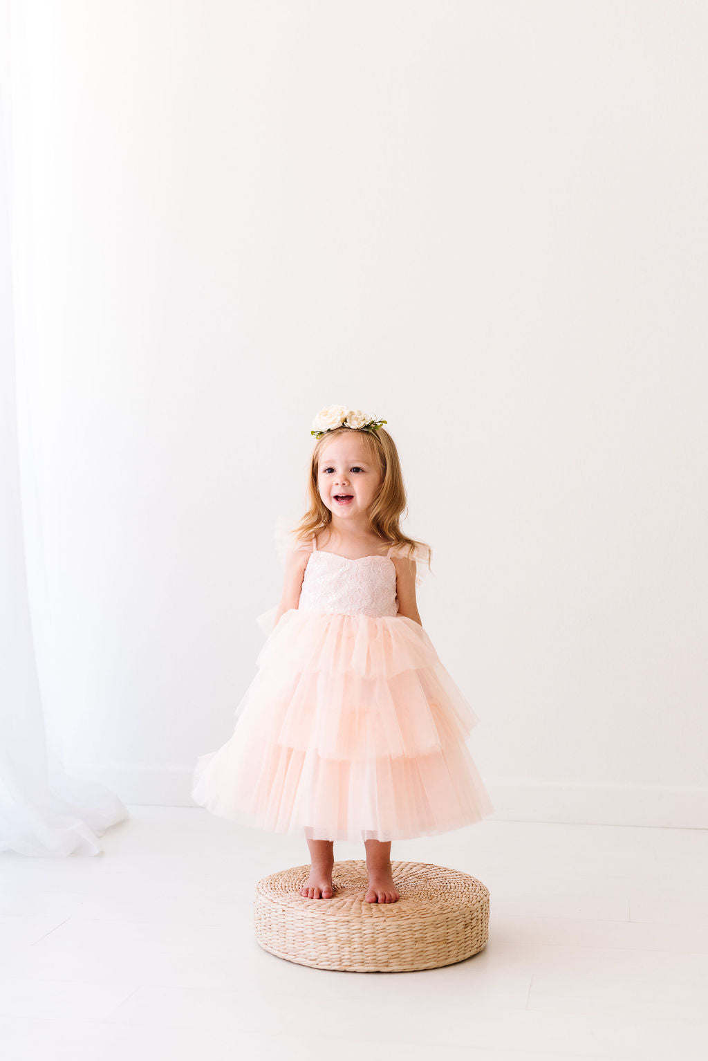 Cuteness In Blush Girls Dress