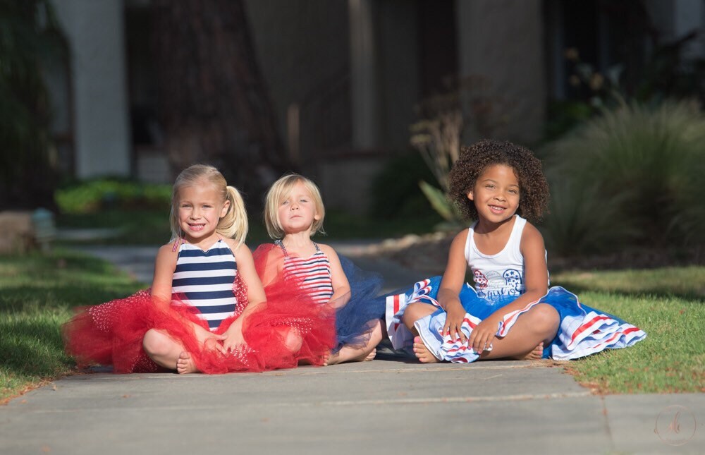 Red white and blue ribbon edge Tutu perfect cake smash Tutu for Baby or ToddlerTutu Skirt