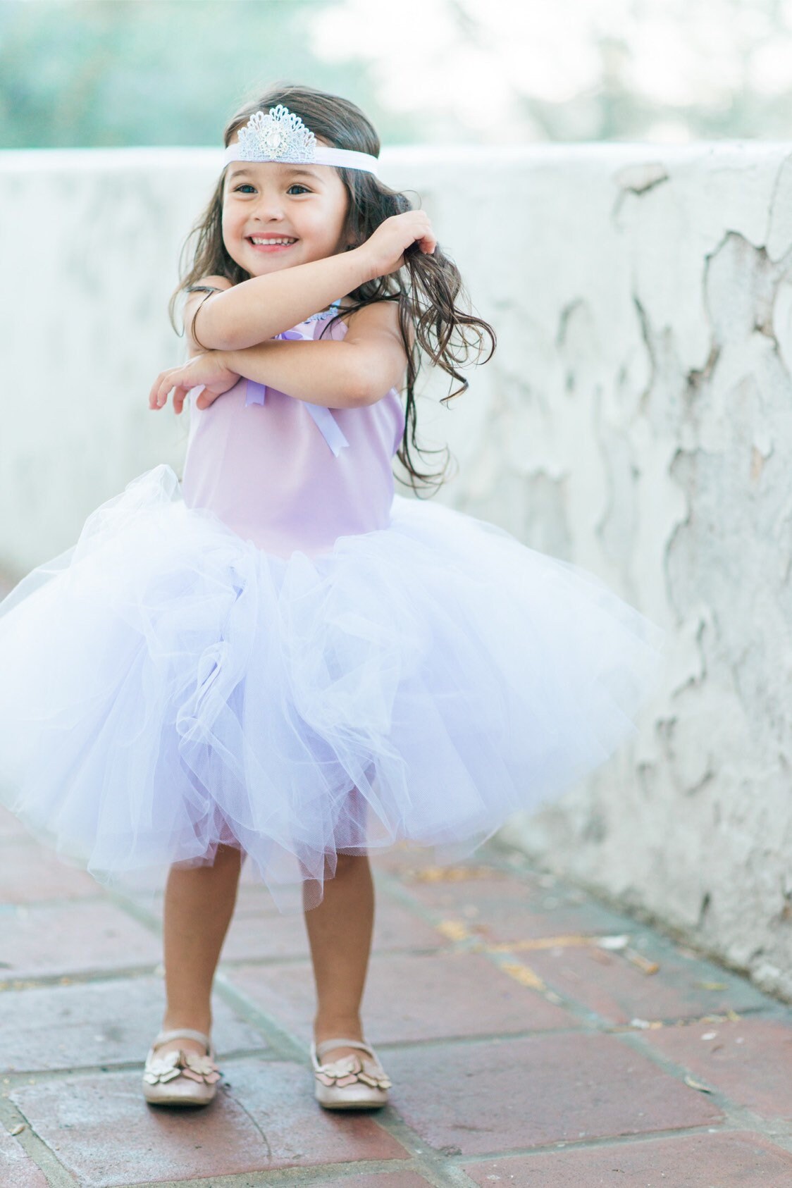 Purple Sofia the First inspired tutu costume dress! Gorgeous lavender top and tulle dress skirt! Baby toddler costumes!