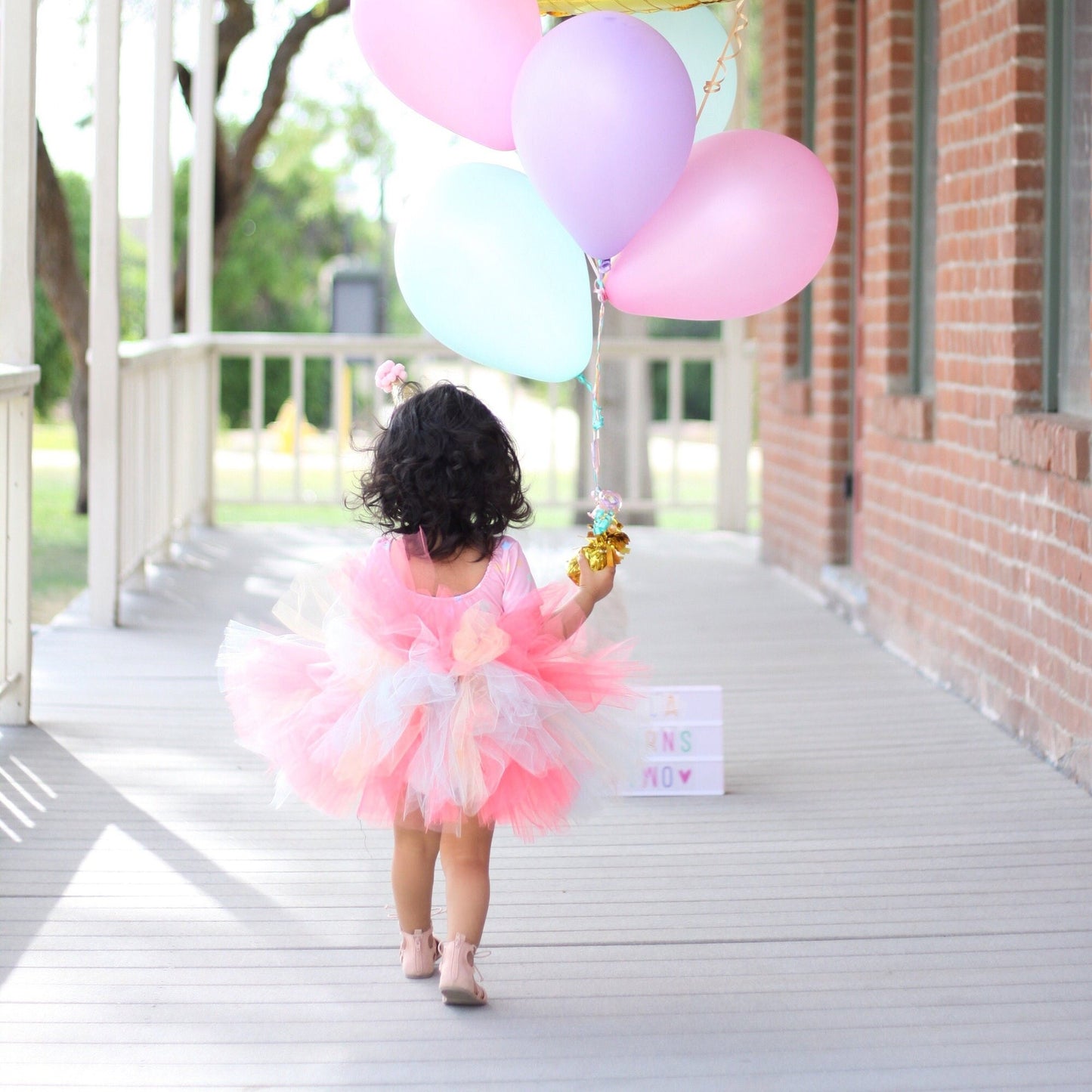 Coral Cotton Candy TutuTutu Skirt