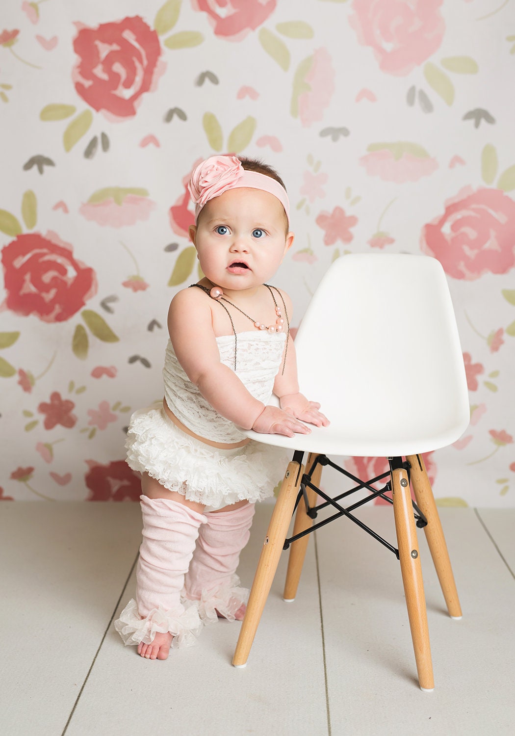 White Cupcake Layer Lace Tutu Bloomer All Around Ruffled Bloomer