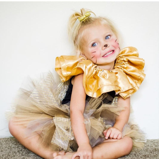 Toddler Lion Costume Fluffy Tutu for Costume, Baby Toddler Tutu Halloween Costume Tutu Baby Toddler. Quality Sewn Tutu