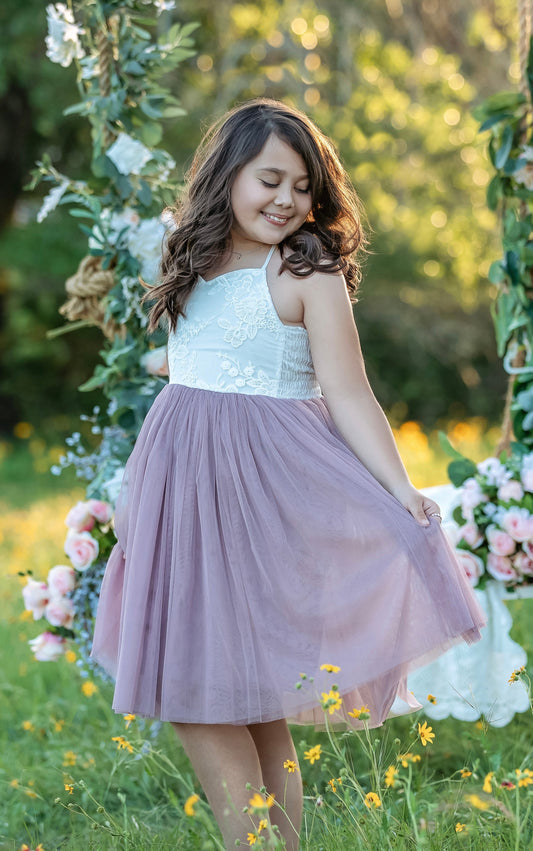 Purple Dreams Girls Dress